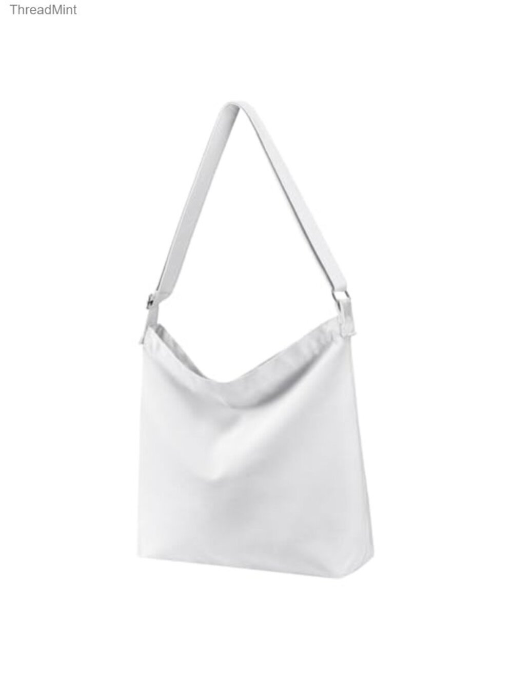Large Canvas Hobo Bag Crossbody Tote Shoulder Bag DIY Gifts Machine Washable